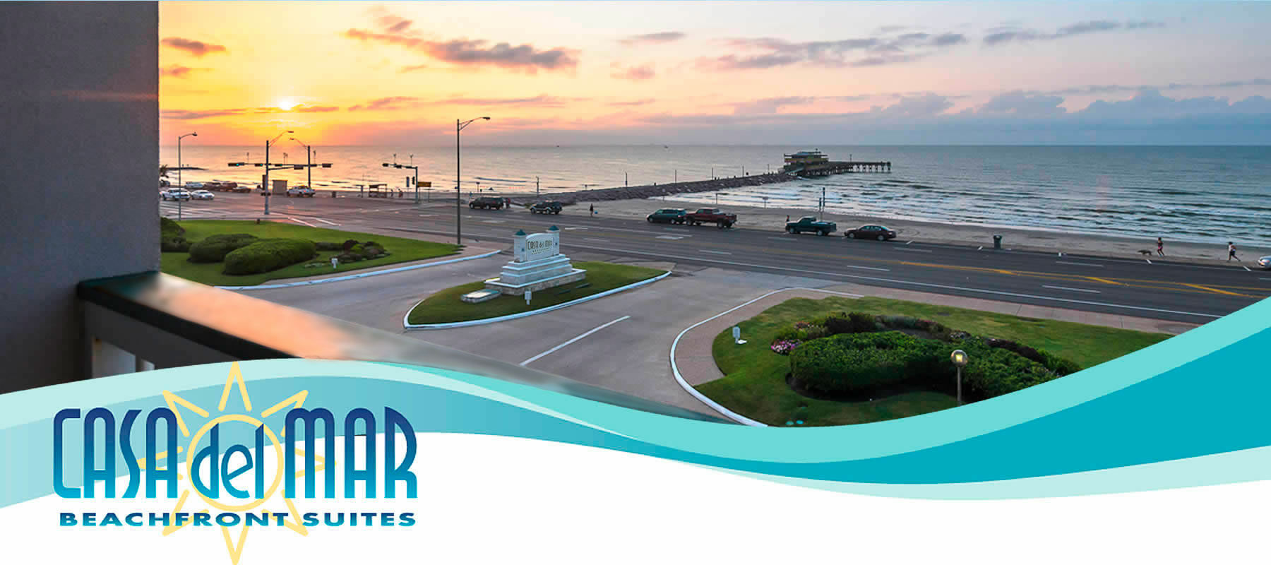 Casa Del Mar Beachfront Suites Galveston Buitenkant foto